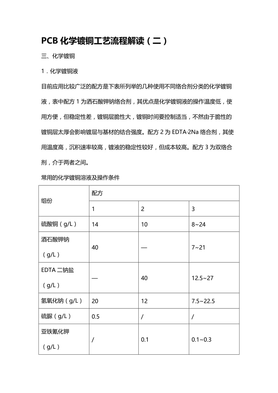 (2020年){生产工艺流程}化学镀铜工艺流程解读_第2页