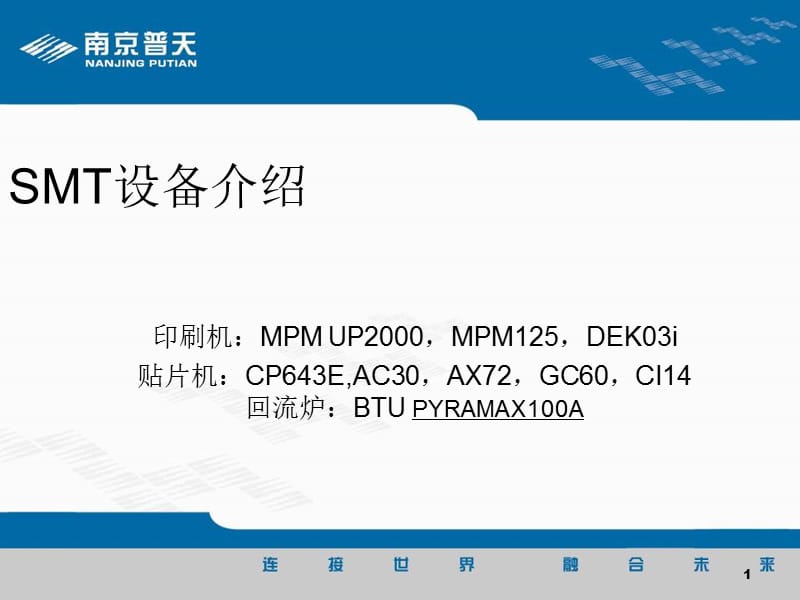 SMT设备介绍-文档资料_第1页