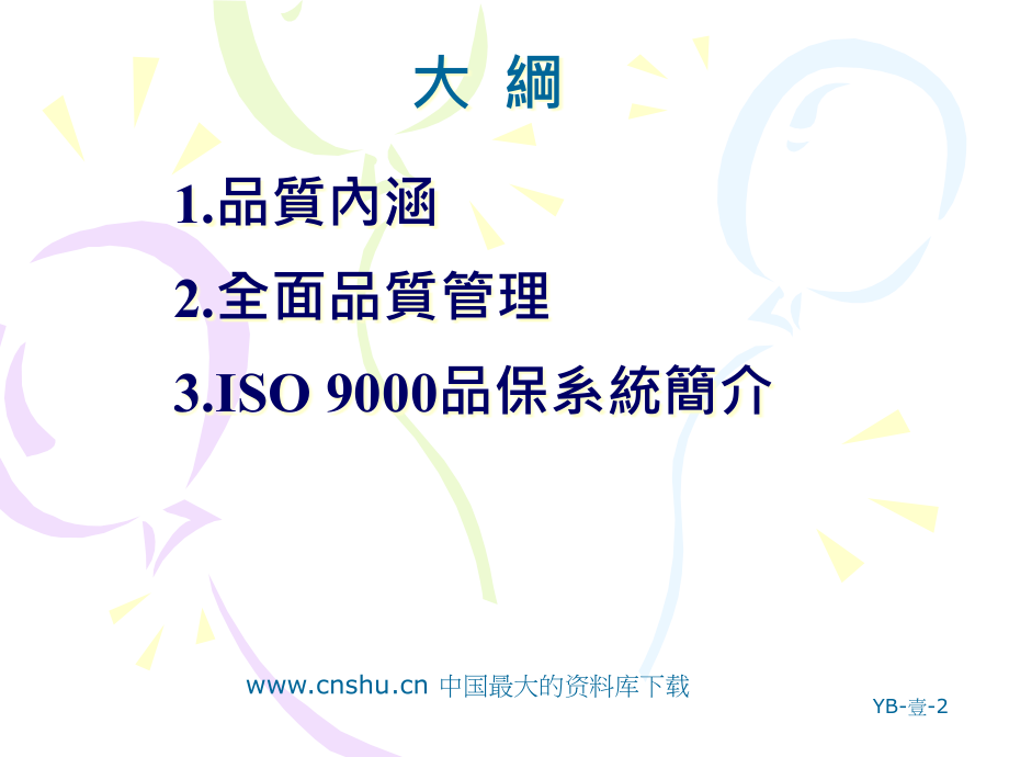 《品质内涵、全面品质管理与ISO9000品保系统》（PPT76页）精编版_第2页