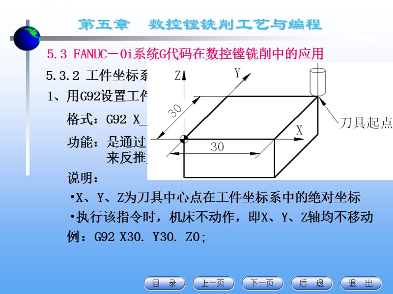 数控镗铣削工艺与编程G课件_第4页