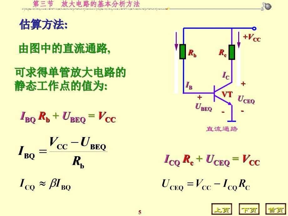 放大电路的基本分析方法资料课件_第5页