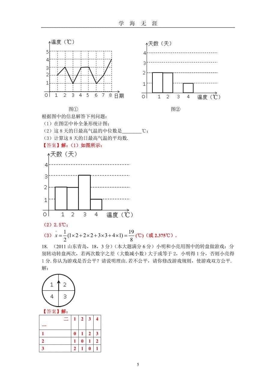 山东青岛中考数学（2020年九月整理）.doc_第5页