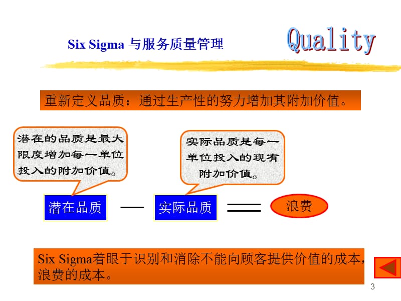 SixSigma介绍和客服质量管理研讨(2)精编版_第3页