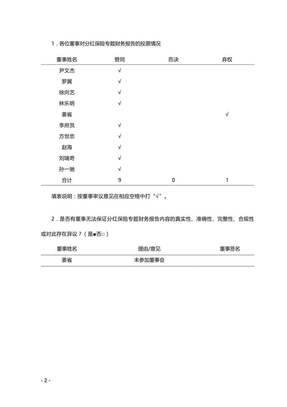 (2020年){财务管理财务报告}分红保险专题财务报告模板分红业务专题财务报告_第5页