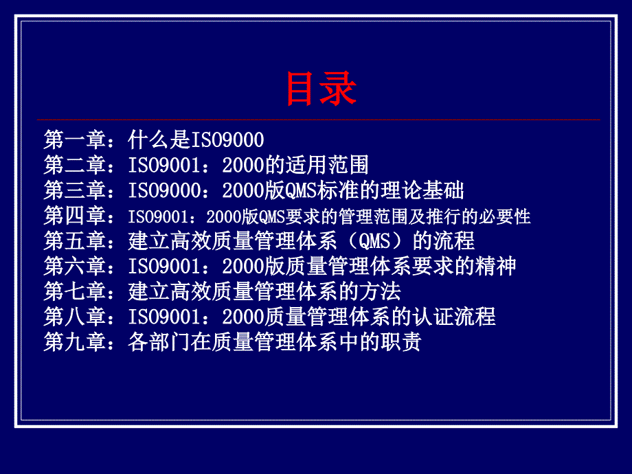 ISO9001质量管理体系导入培训教材精编版_第2页