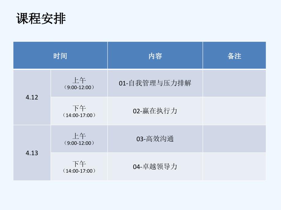 提升中层干部自我管理能力课件_第1页