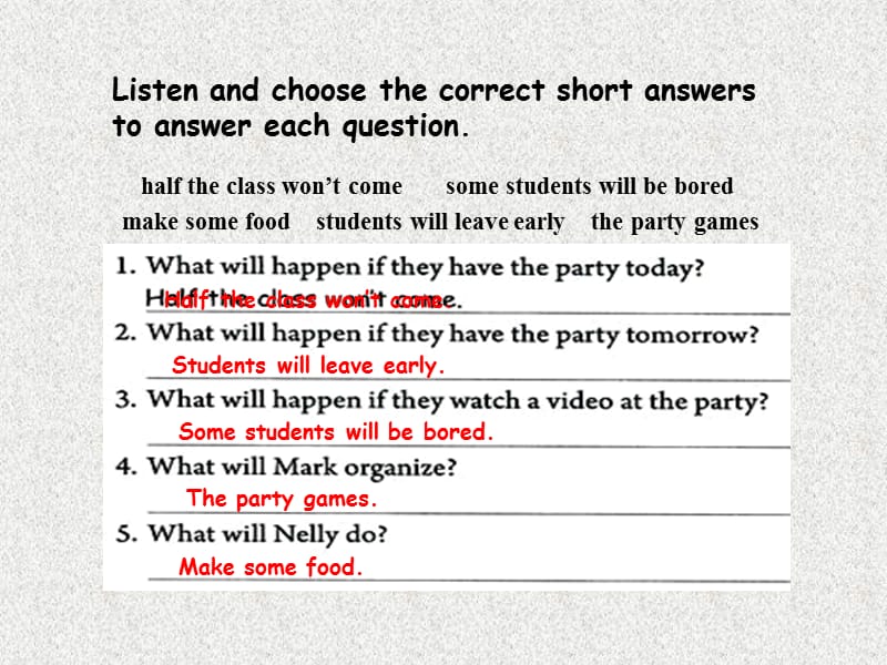 辽宁省东港市黑沟中学八年级英语课件：Unit 10《If you go to the partyyou’ll have a great time》Section A（2a-2d）（人教新目标版上册）_第3页