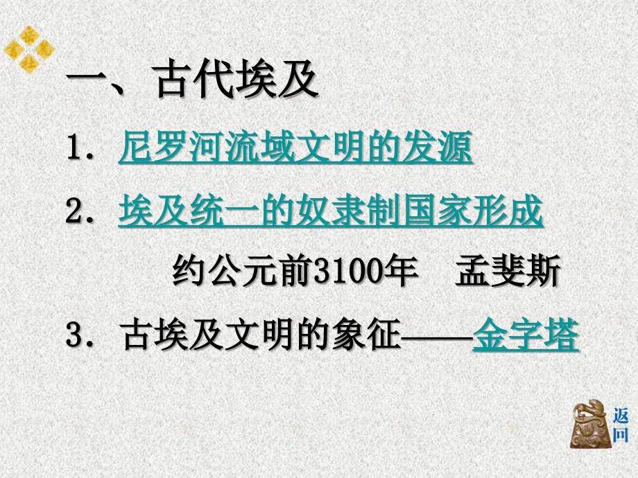 湖南省耒阳市冠湘中学九年级历史上册《第2课 亚非文明古国》课件 岳麓版_第3页