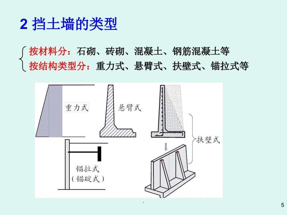 挡土墙选型与设计PPT演示文档课件_第5页