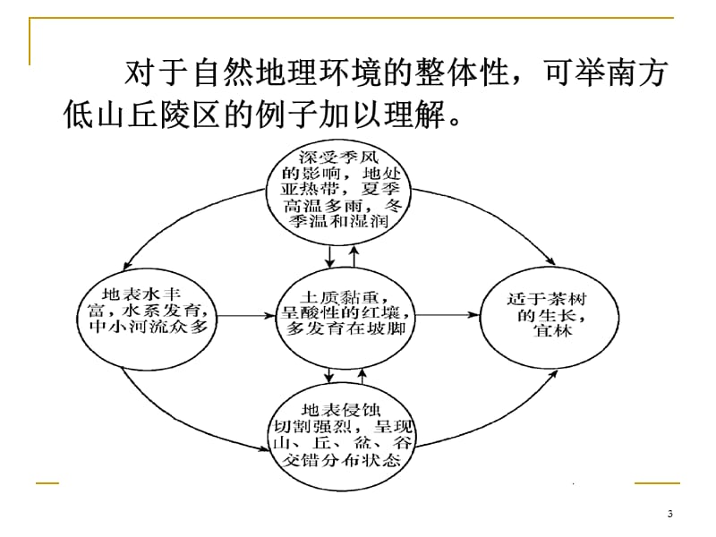 高三地理第一轮总复习 1.4考点20地理环境的整体性和差异性课件（广西专版）_第3页