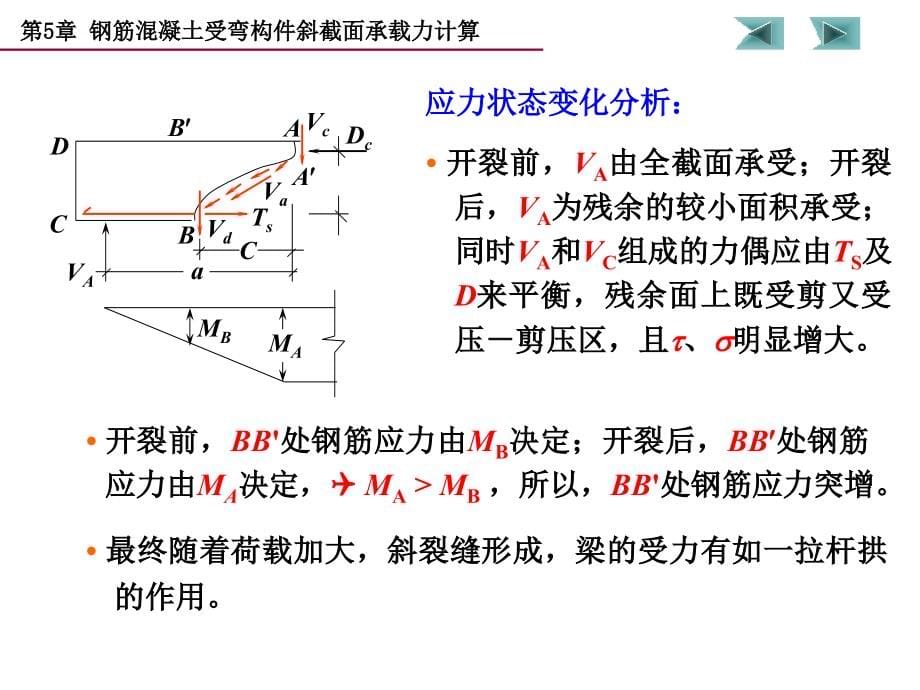 受弯构件斜截面（钢筋混凝土结构课件）_第5页