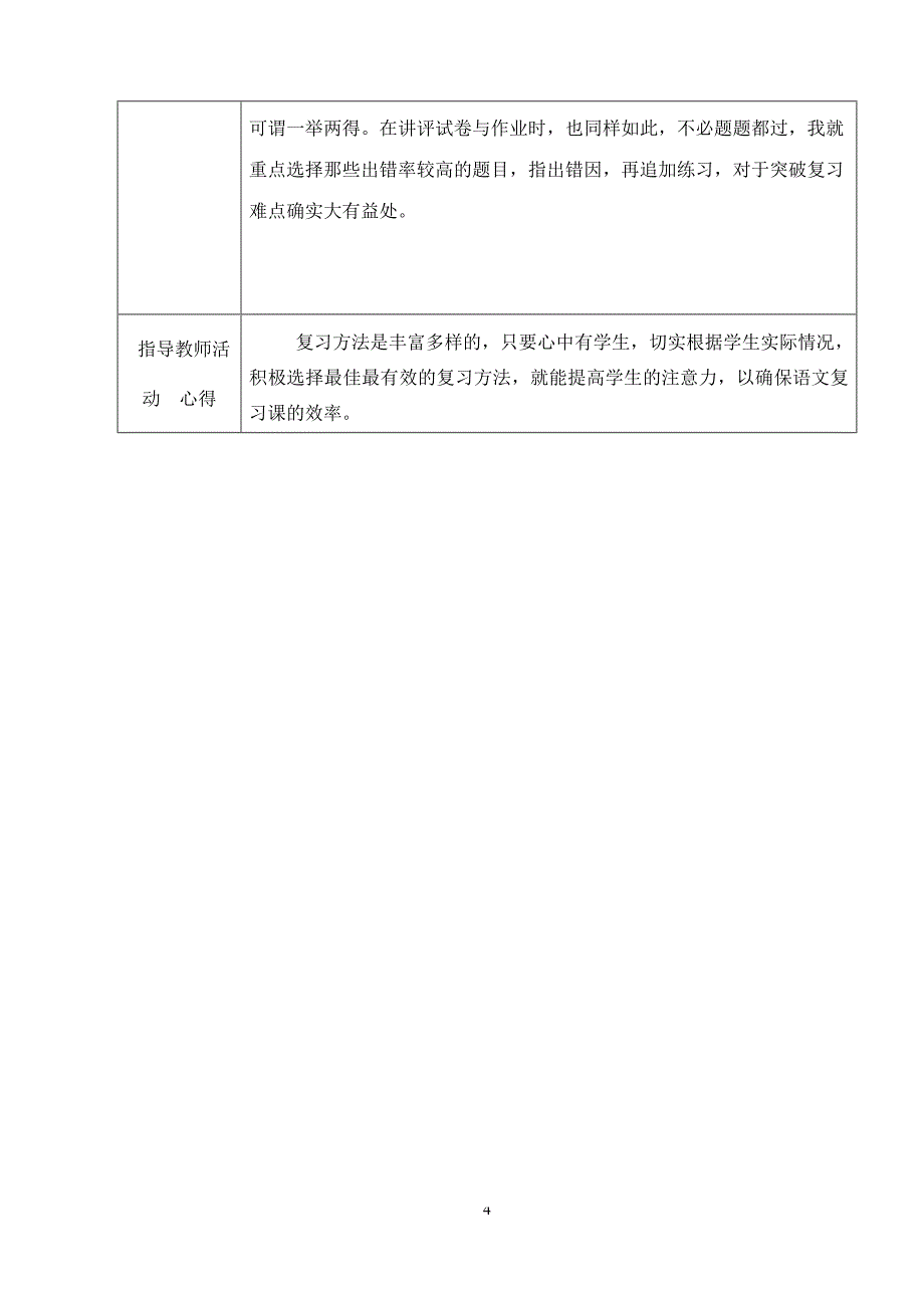 1174编号小学师徒结对活动记录表_第4页