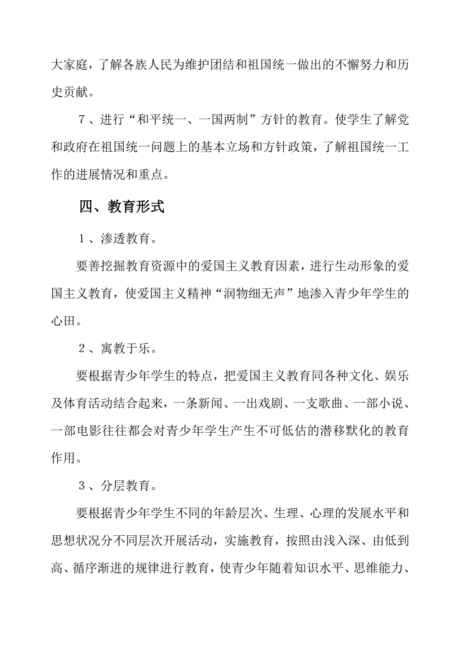 122编号爱国主义教育基地活动方案_第4页