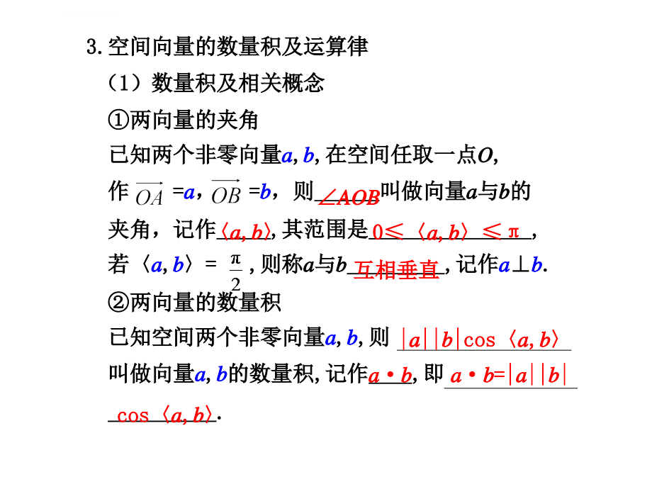 空间向量及其运算ppt课件_第4页