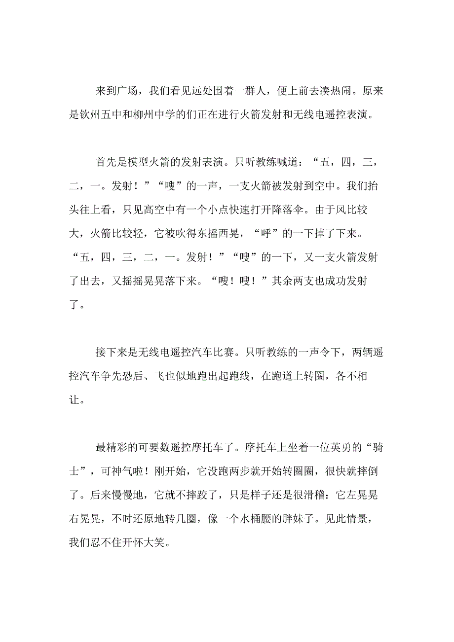 2021年精选小学生记事的作文400字合集九篇_第4页