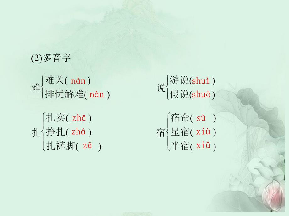 高中语文 第二单元 5 立党为公 执政为民精品课件 粤教版必修4_第3页