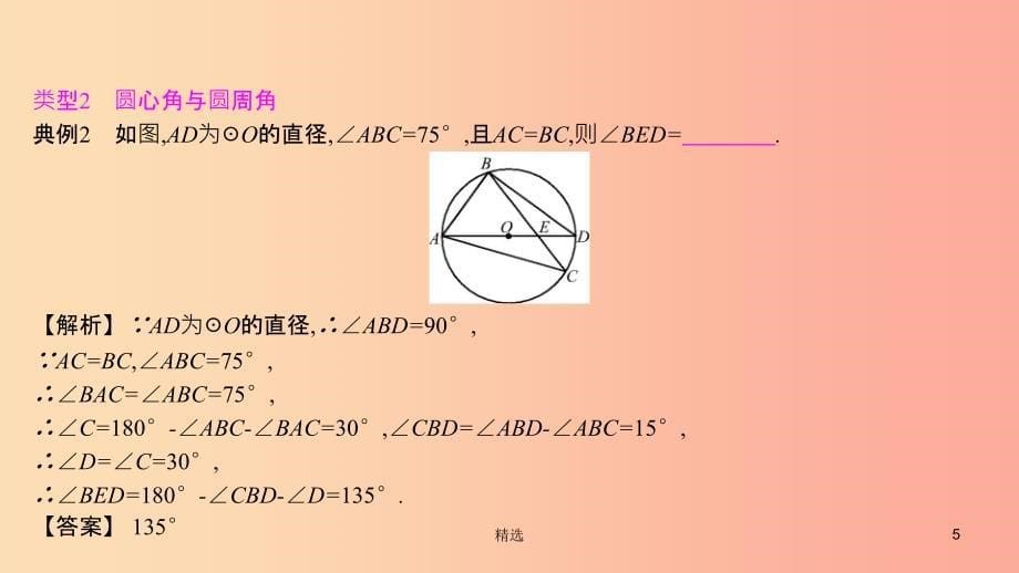 201X年秋九年级数学上册 第二十四章《圆》章末小结与提升课件 新人教版_第5页