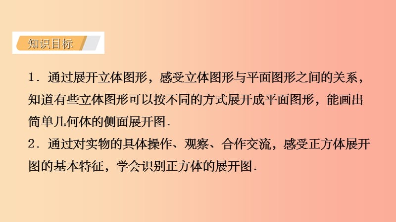 201X年秋七年级数学上册第5章走进图形世界5.3展开与折叠5.3.1展开导学课件新版苏科版_第3页