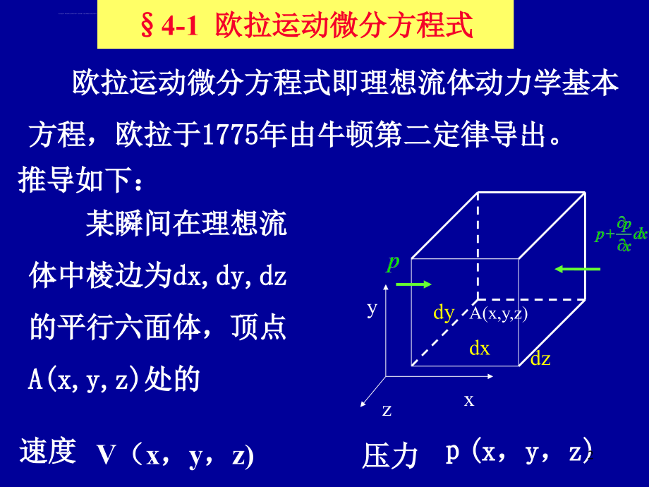 第04章 理想流体动力学课件_第2页