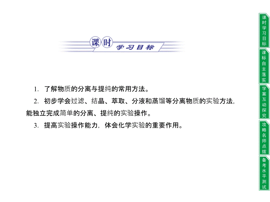 物质的分离与提纯 PPT课件精品资料_第2页