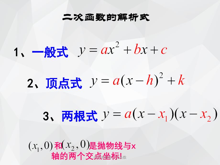 待定系数解二次函数 .ppt_第3页