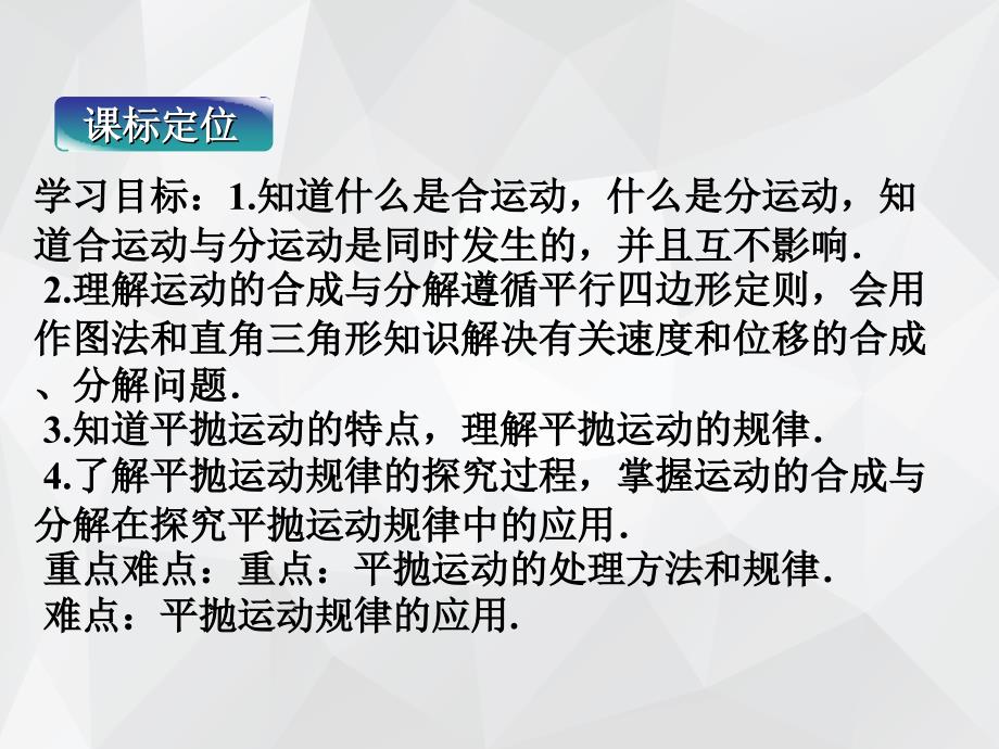 研究平抛运动的规律 .ppt_第3页