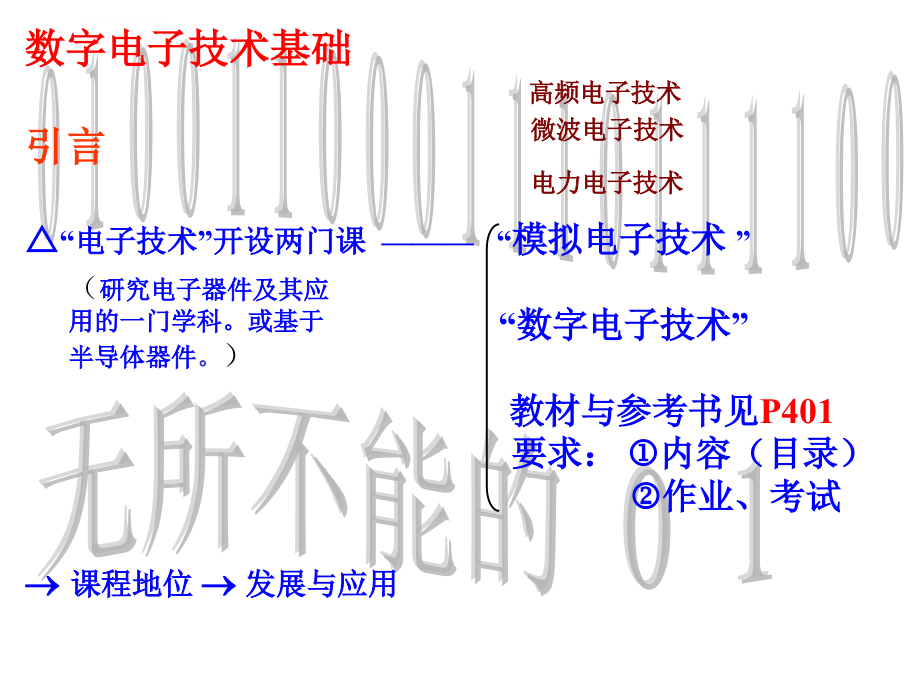 数电新 第1章 数字电路基础 课件_第1页