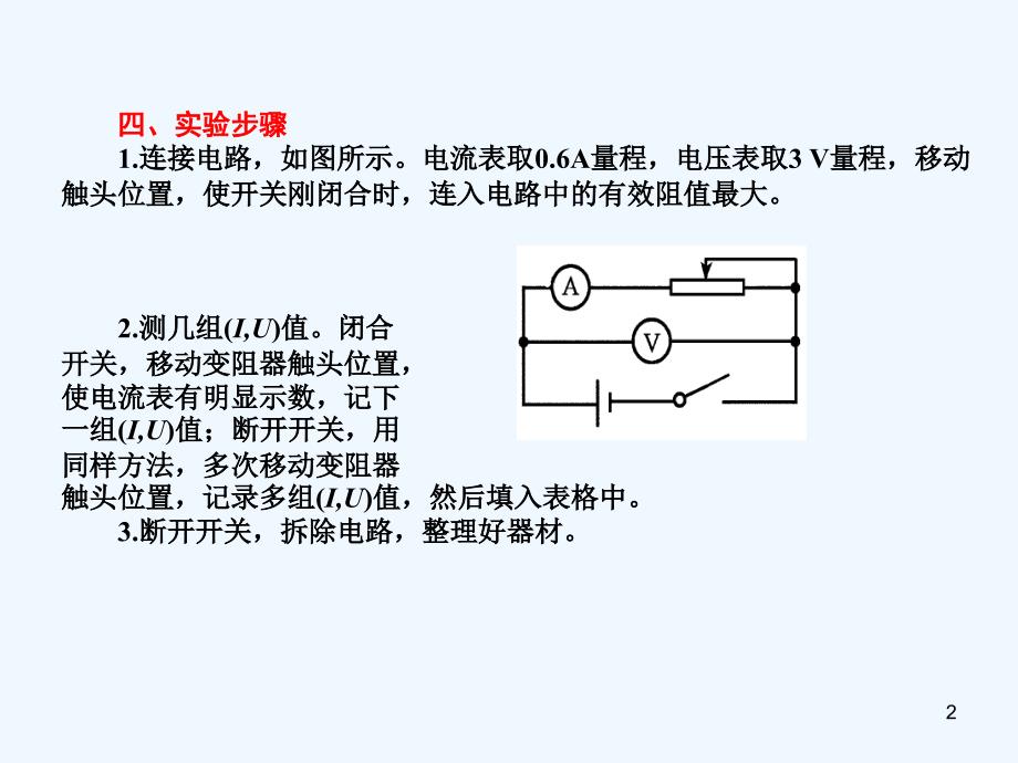 高考物理 测定电源的电动势和内阻基础知识自学课件_第2页