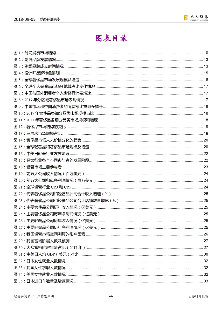 轻奢行业深度报告：国内国外都精彩布局轻奢正当时--1光1大1证1券-2018_第4页