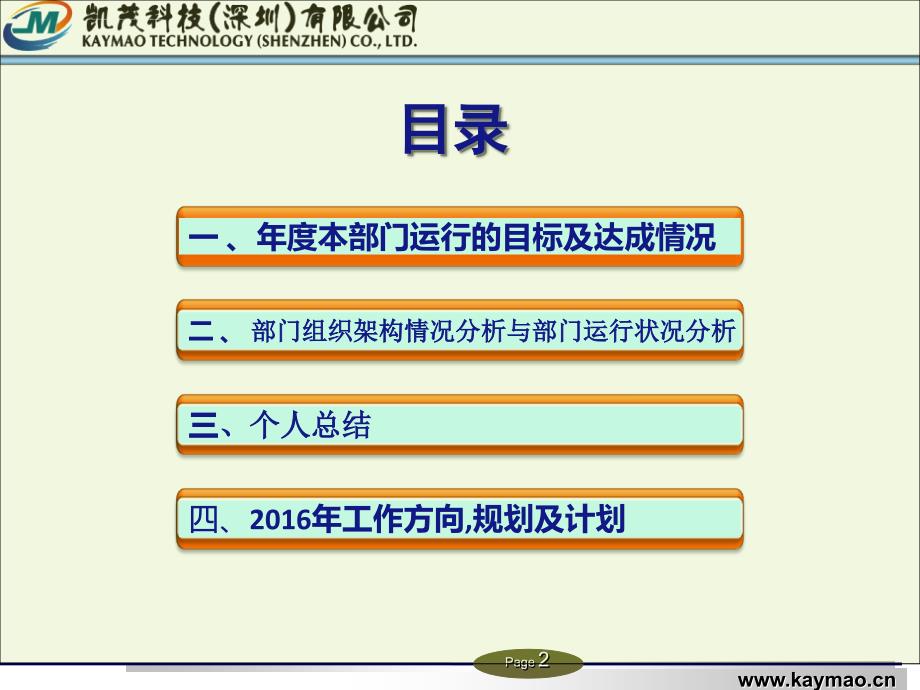 2015年度设备管理部年终总结报告年度总结报告课件_第2页