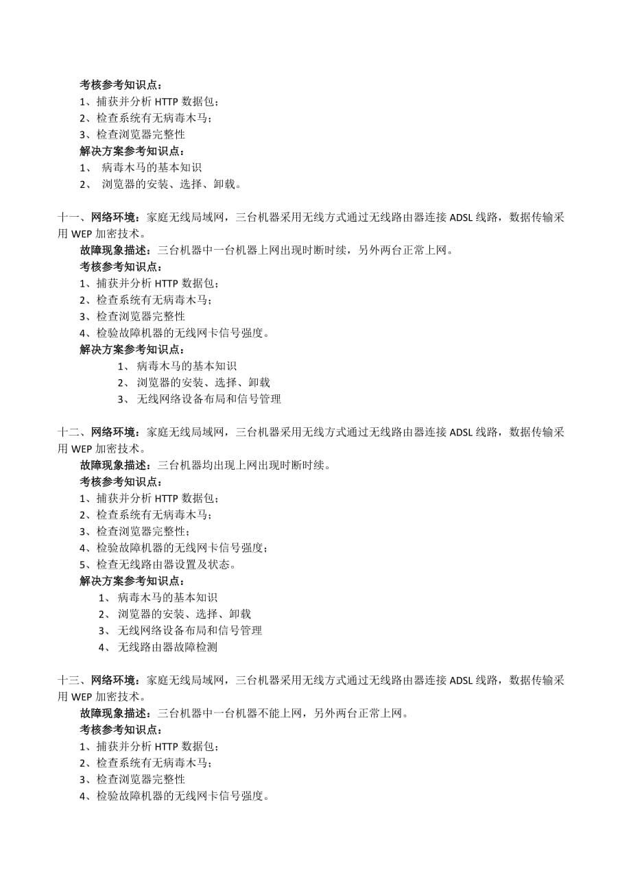 《网络故障诊断与处理》课程.doc_第4页