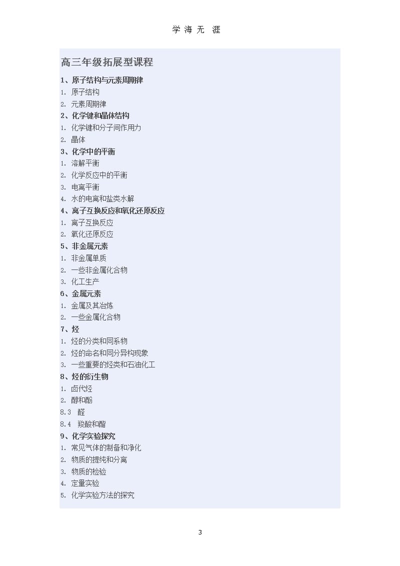上海高中化学教材目录（9月11日）.pptx_第3页