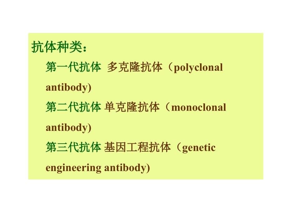 第四章单克隆抗体与基因工程抗体的制备课件_第5页