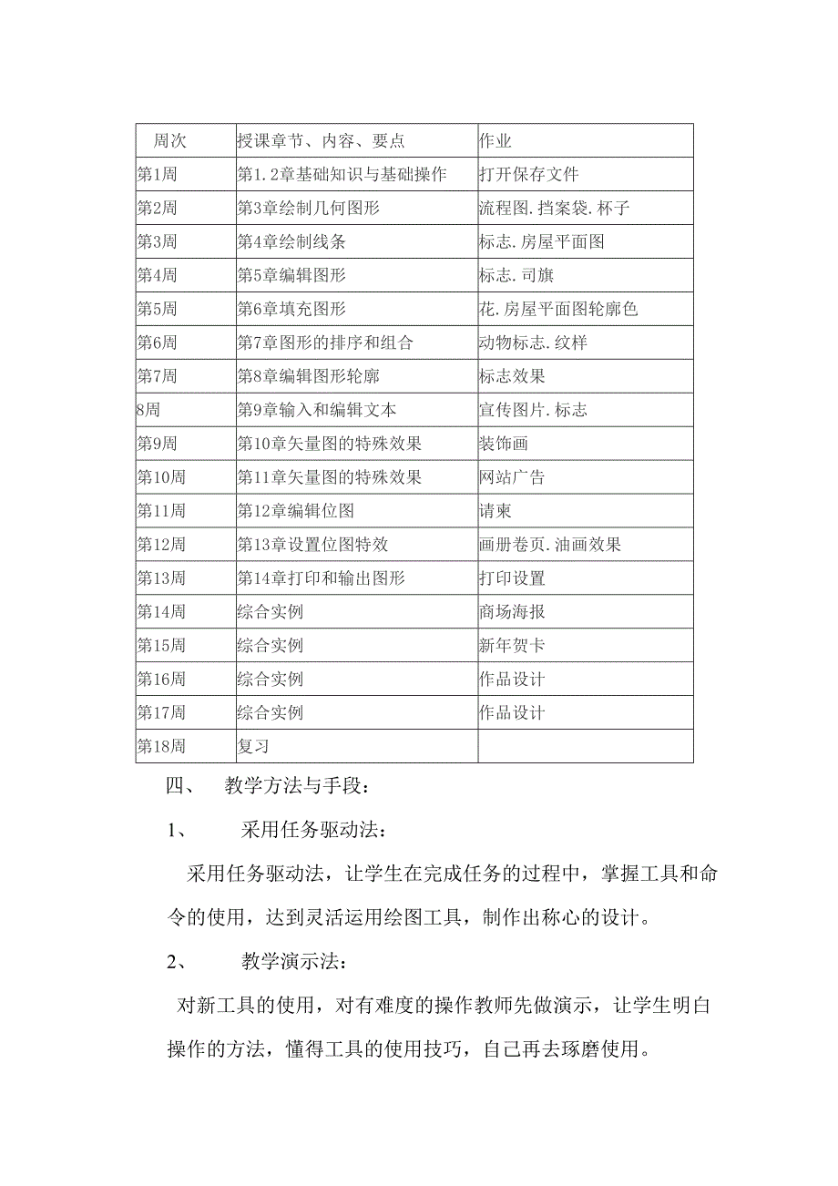 coreldraw12平面设计与制作教学计划.doc_第2页