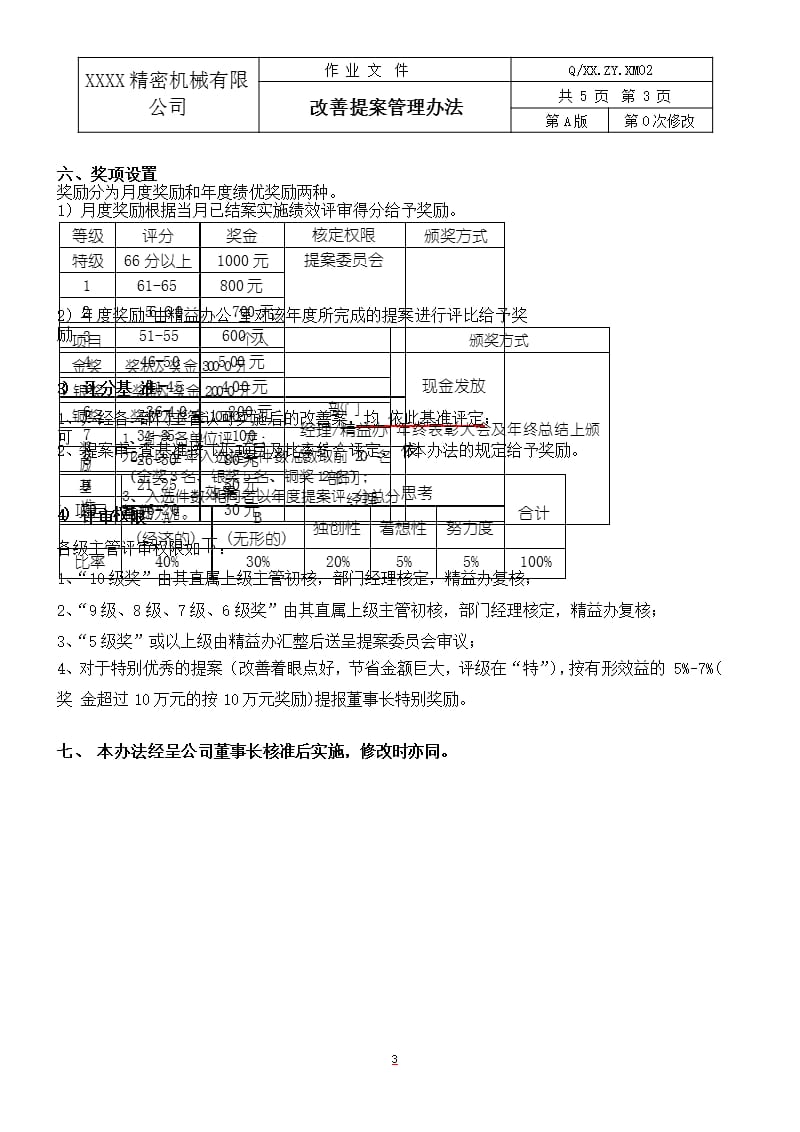 改善提案管理办法（9月11日）.pptx_第3页