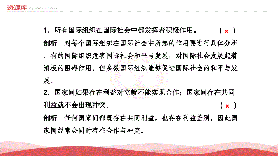 2016年高考政治专题精解课件：第2部分课件：4.当代国际社会_第3页