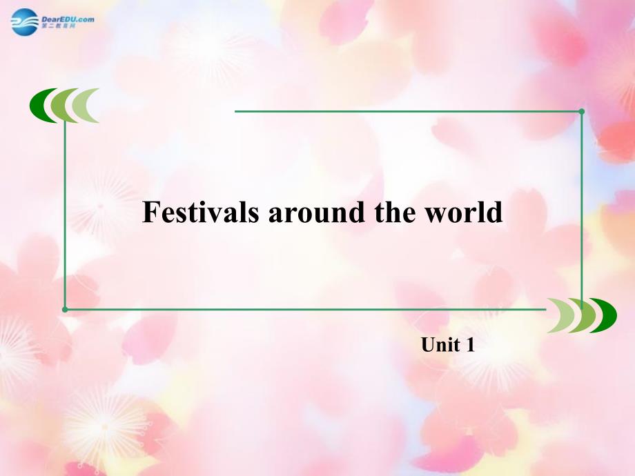 【成才之路】2014-2015学年高中英语 unit 1 Festivals around the world 第2课时 Learning about Language-_第2页