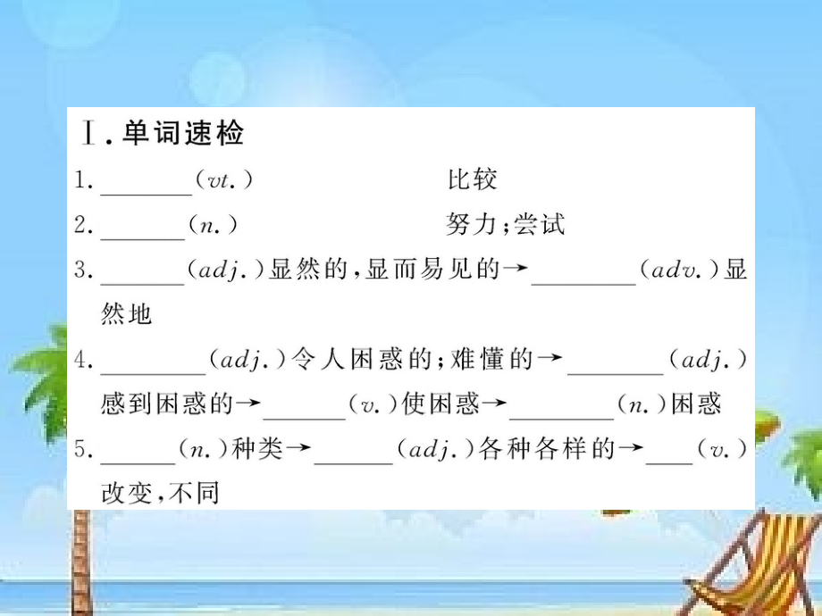 高中英语全程复习方略配套课件：Module1(外研版必修5)_第2页