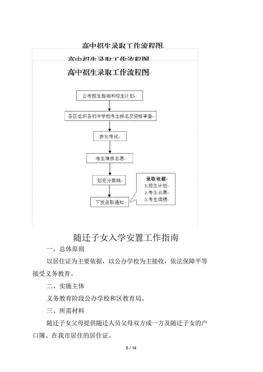 公办小学招生入学工作指南_第5页