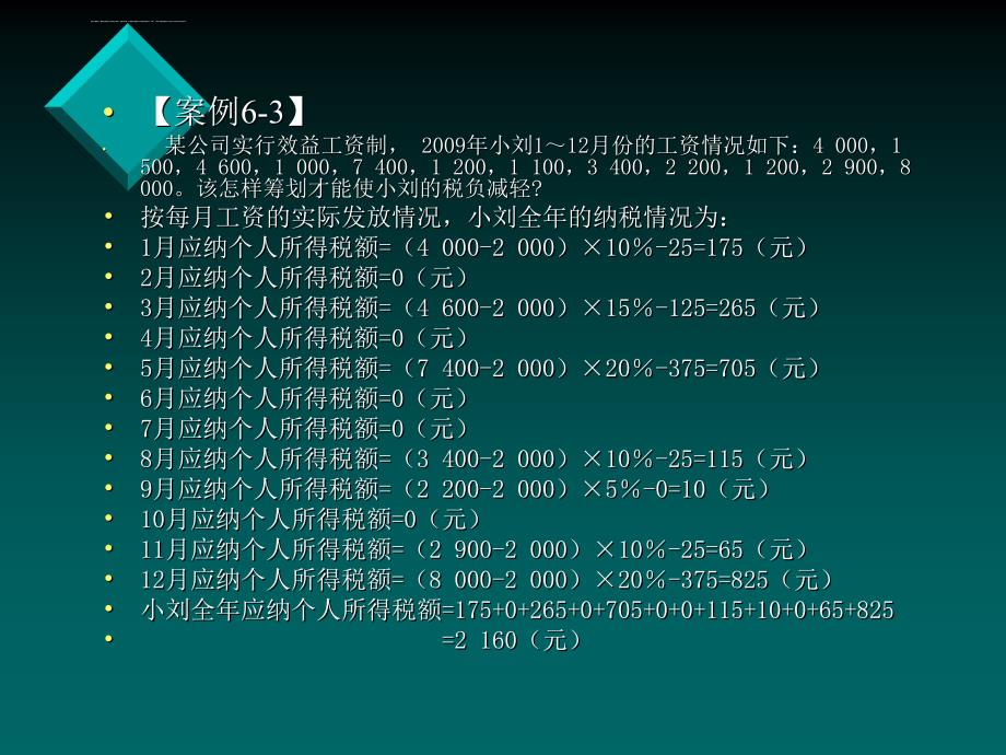 第6章 个人所得税筹划课件_第2页