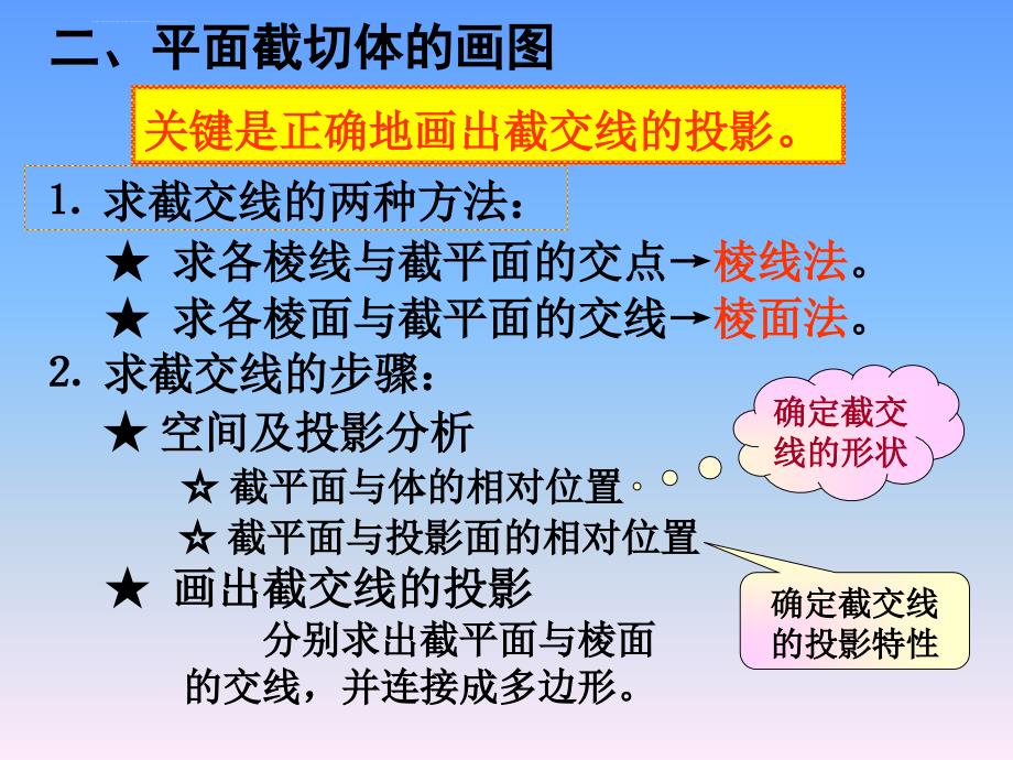 第四章 平面体及回转体的截切课件_第4页