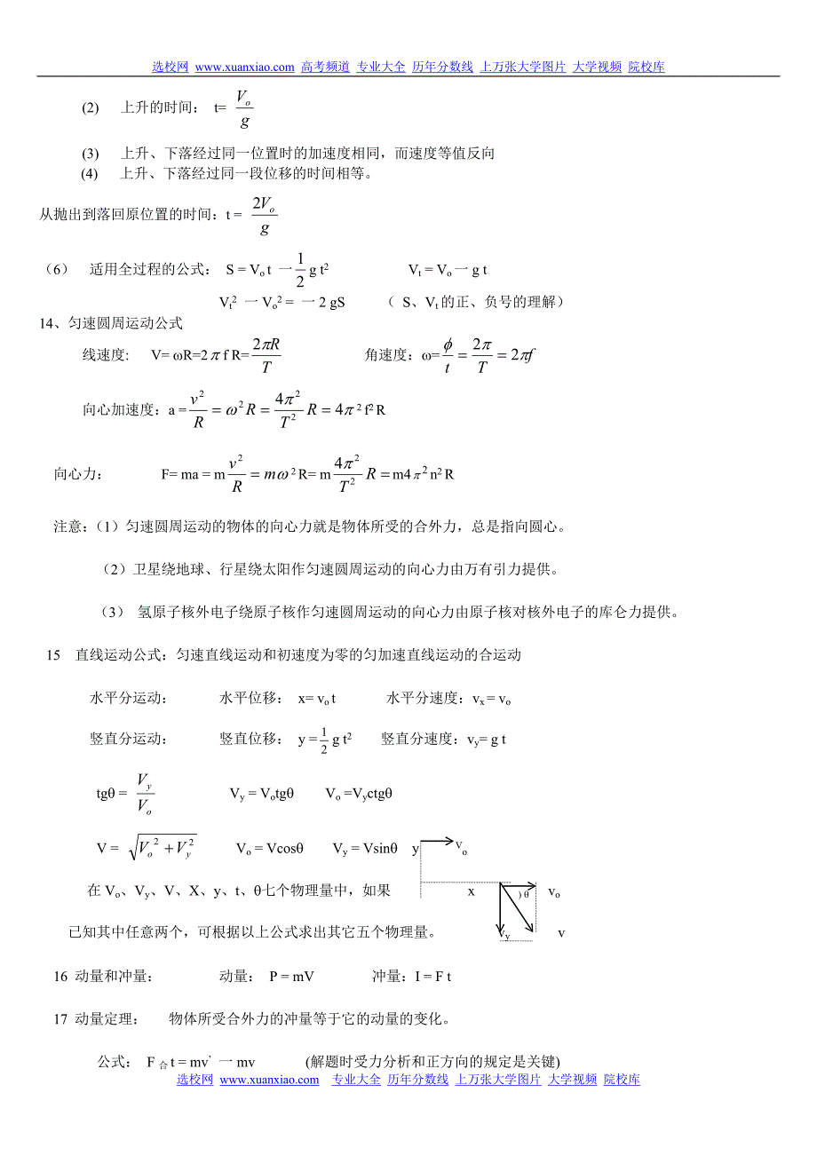 高中物理公式总结-_第3页