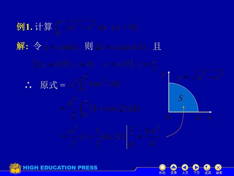 2019年同济高等数学第六版D53换元分部课件_第4页