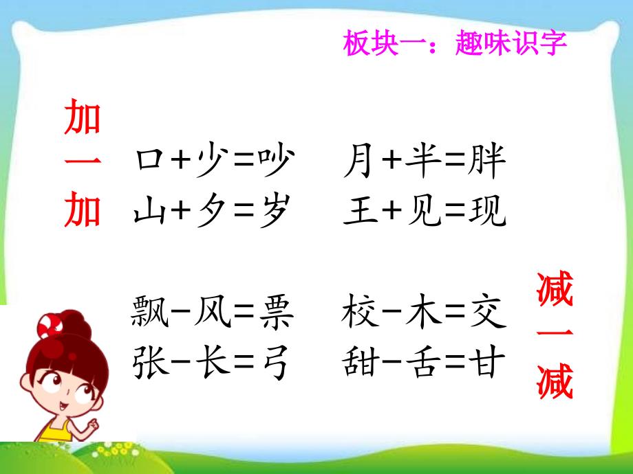 2017新版部编版一级语文下册语文园地七课件_第3页