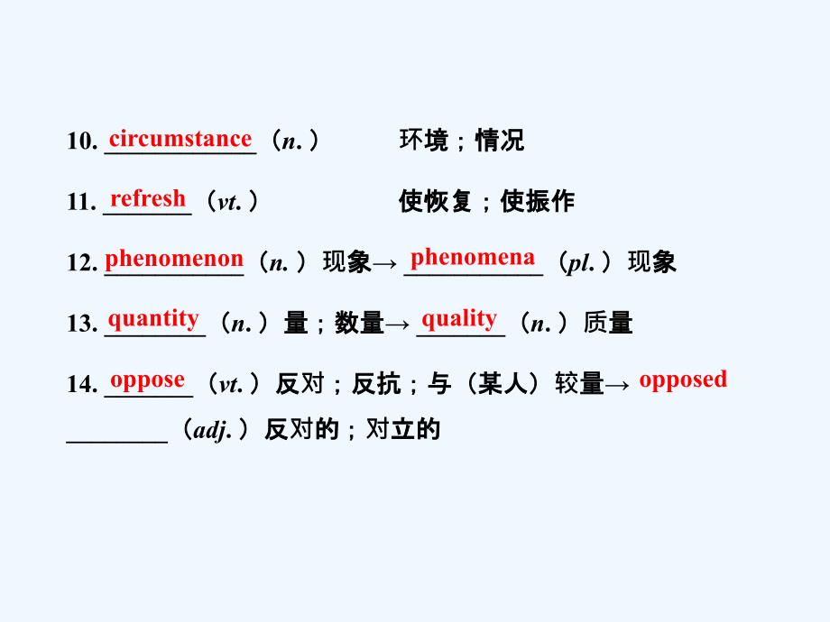 【全程复习方略】（湖北专用）高中英语 Unit 4 Global warming课件 新人教版选修6_第4页