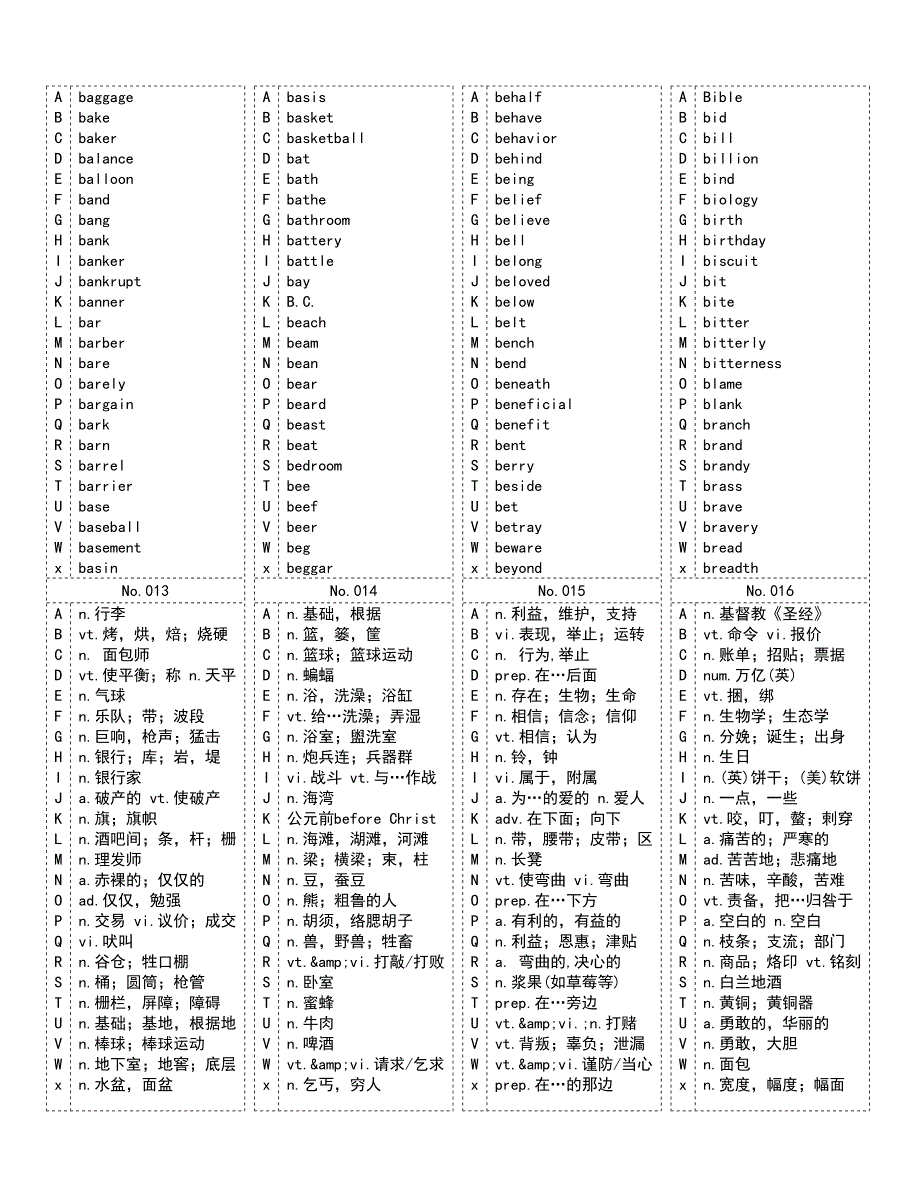 考研英语词汇背诵卡片[1].doc_第4页