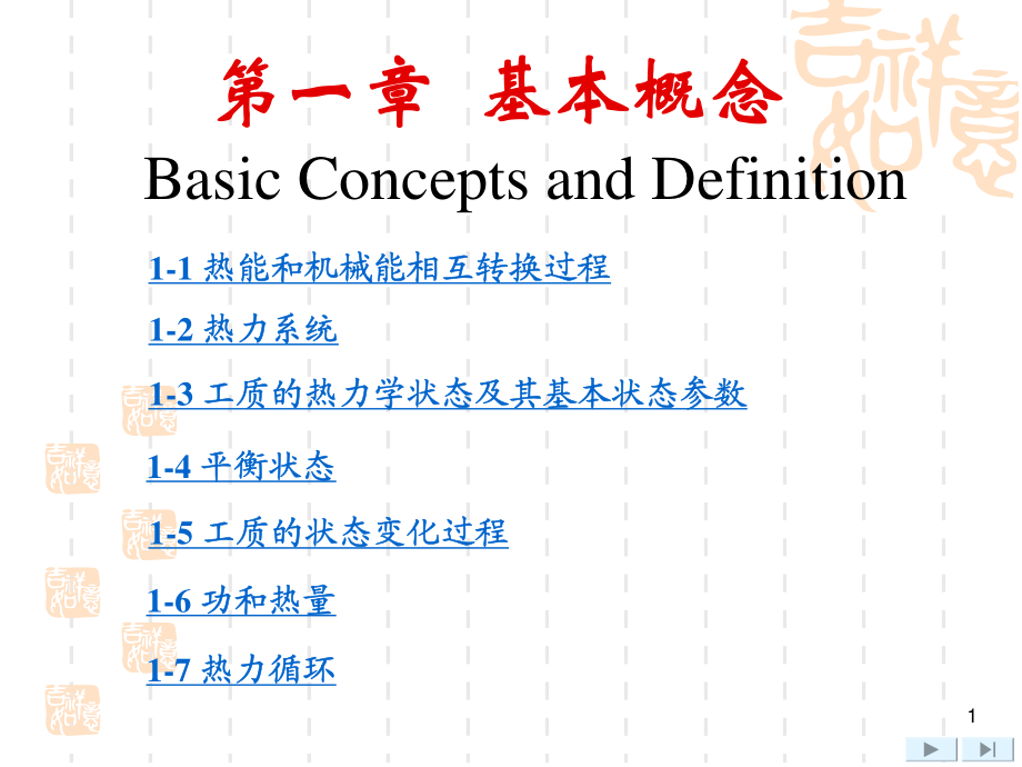 工程热力学 第四版 完整课件1-13章-（最新版）_第1页