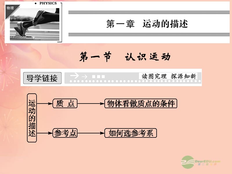 【创新设计】高中物理 1-1 认识运动课件 粤教版必修1_第1页