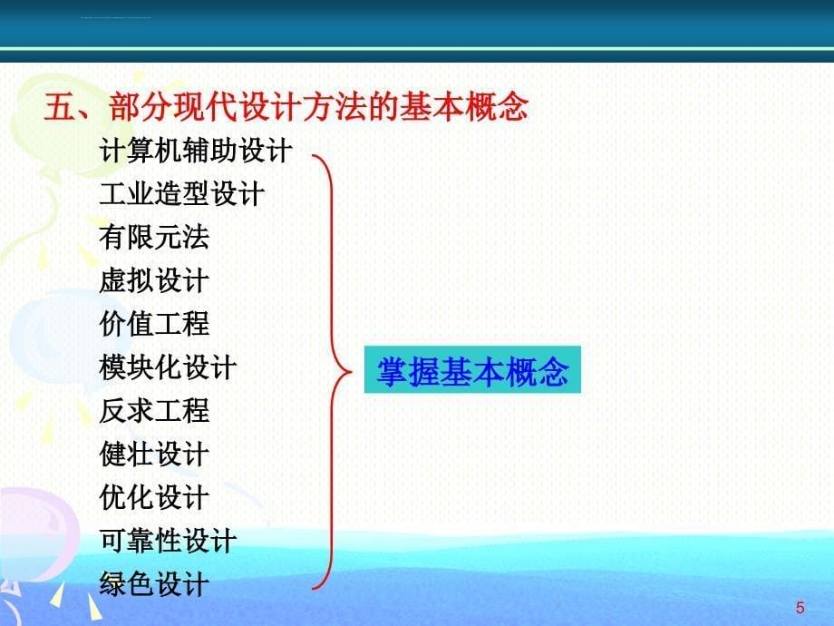 2019年现代设计方法总结课件_第5页