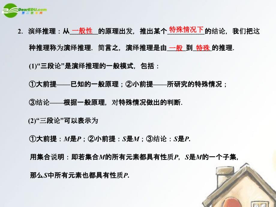 【创新设计】高三数学一轮复习 合情推理与演绎推理课件 北师大版_第4页